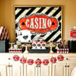 Casino Night Poker Party Printable 36x48 Poster - Instant Download