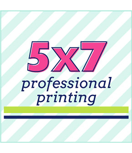 5x7 Prints - Professional Printing Service - Includes Envelopes - 2 Day UPS Shipping