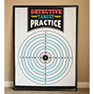 Detective Party Printable Target Training Sign - 36x48 - Instant Download