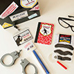 Detective Party Printable Detective Training Kit Labels and Tags - Instant Download