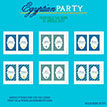 Egyptian Spa Party 4x6 Activity Signs - Instant Download