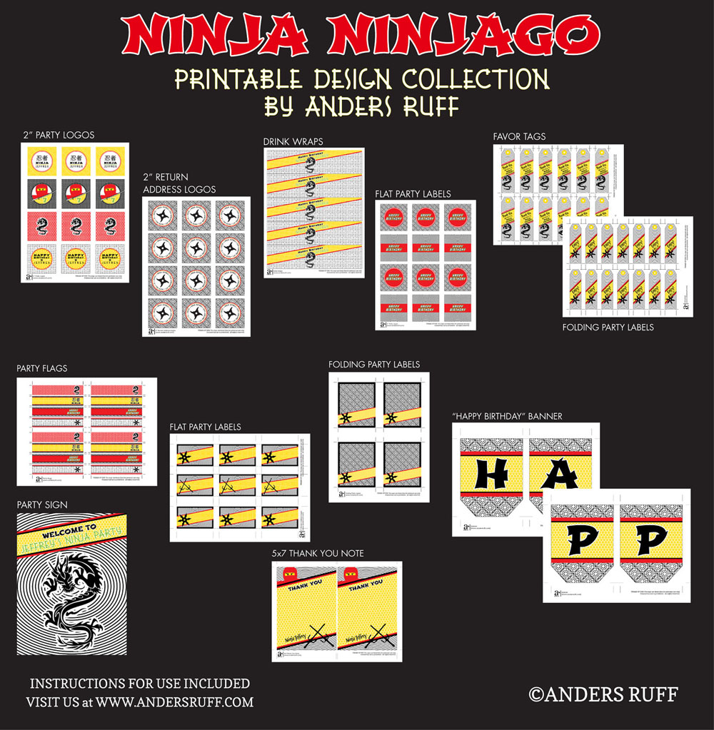 minus ninja2  Ninja birthday, Ninja party, Ninja birthday parties