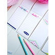 Printed Notepads - To Do List, Lovely Ideas, A Note From, Grocery Lists - 6 different page designs