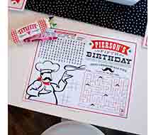 Pizzeria Pizza Party Printable Activity Coloring Page - As seen in Food Network Magazine!