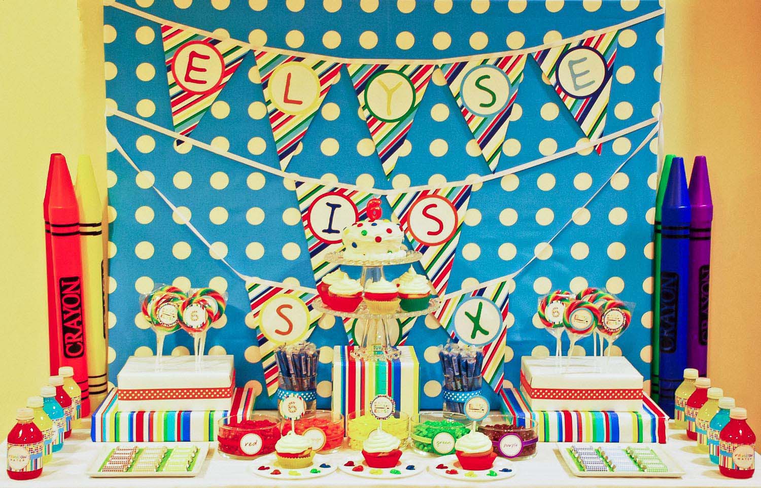 Art Birthday Party Theme Printables