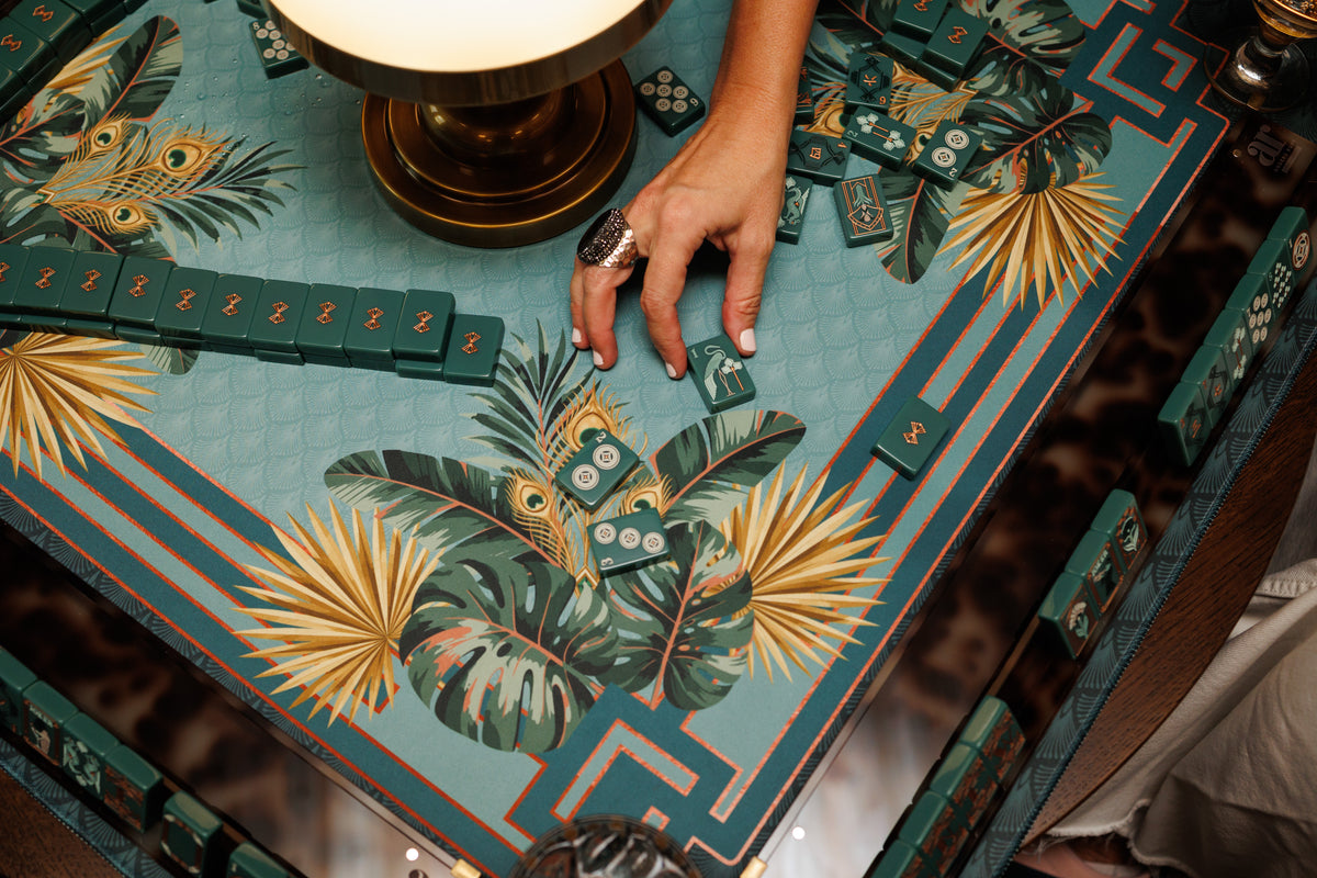 Green Light Gatsby Mahjong Tile Set
