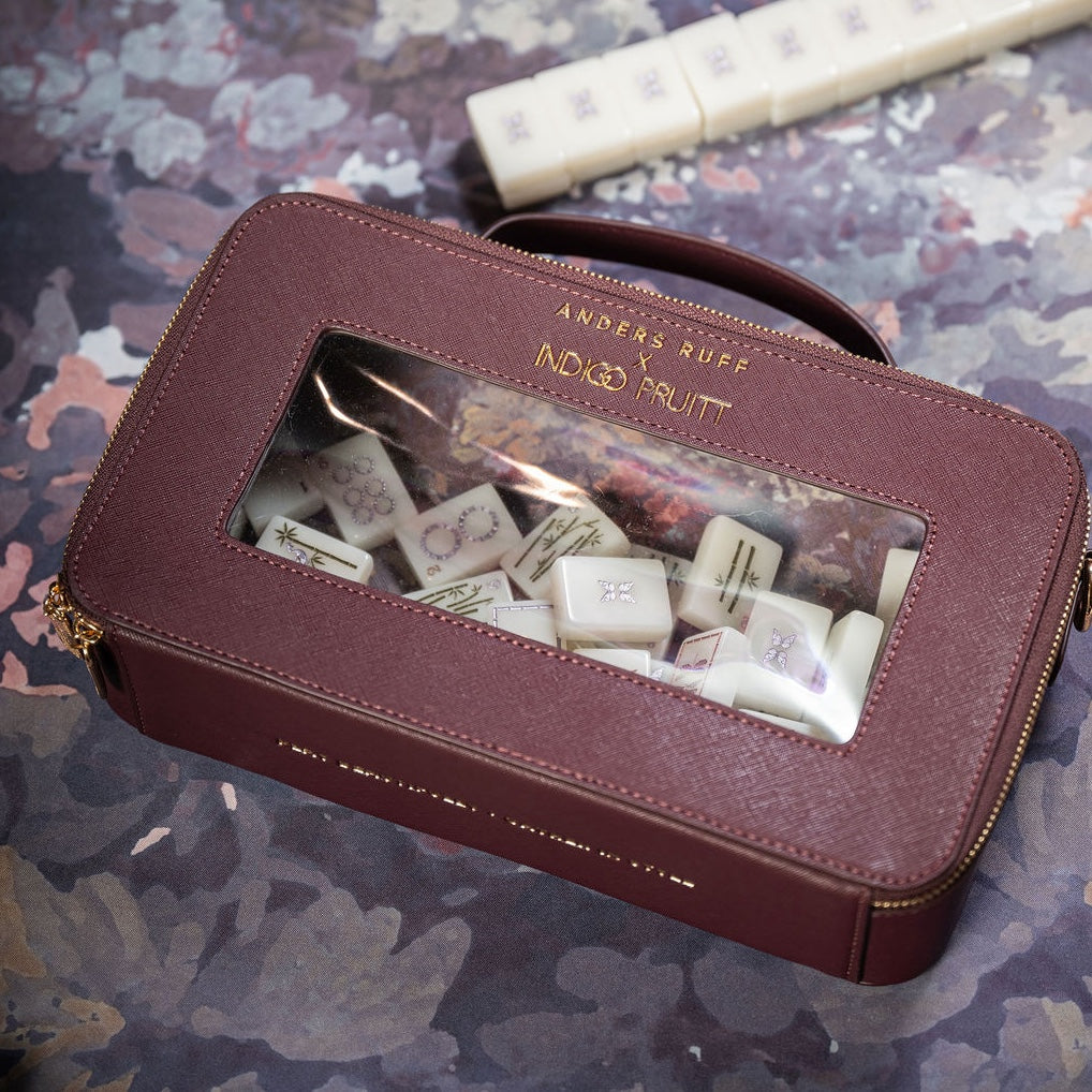 Brownstone Bloom Mahjong Tile Set