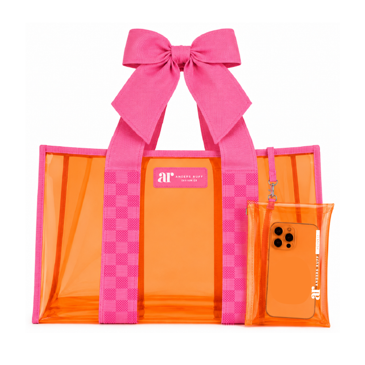 The Tinted Tote - Orange & Pink