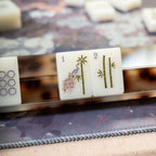 Brownstone Bloom Mahjong Tile Set