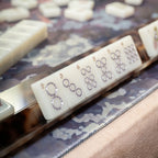 Brownstone Bloom Mahjong Tile Set