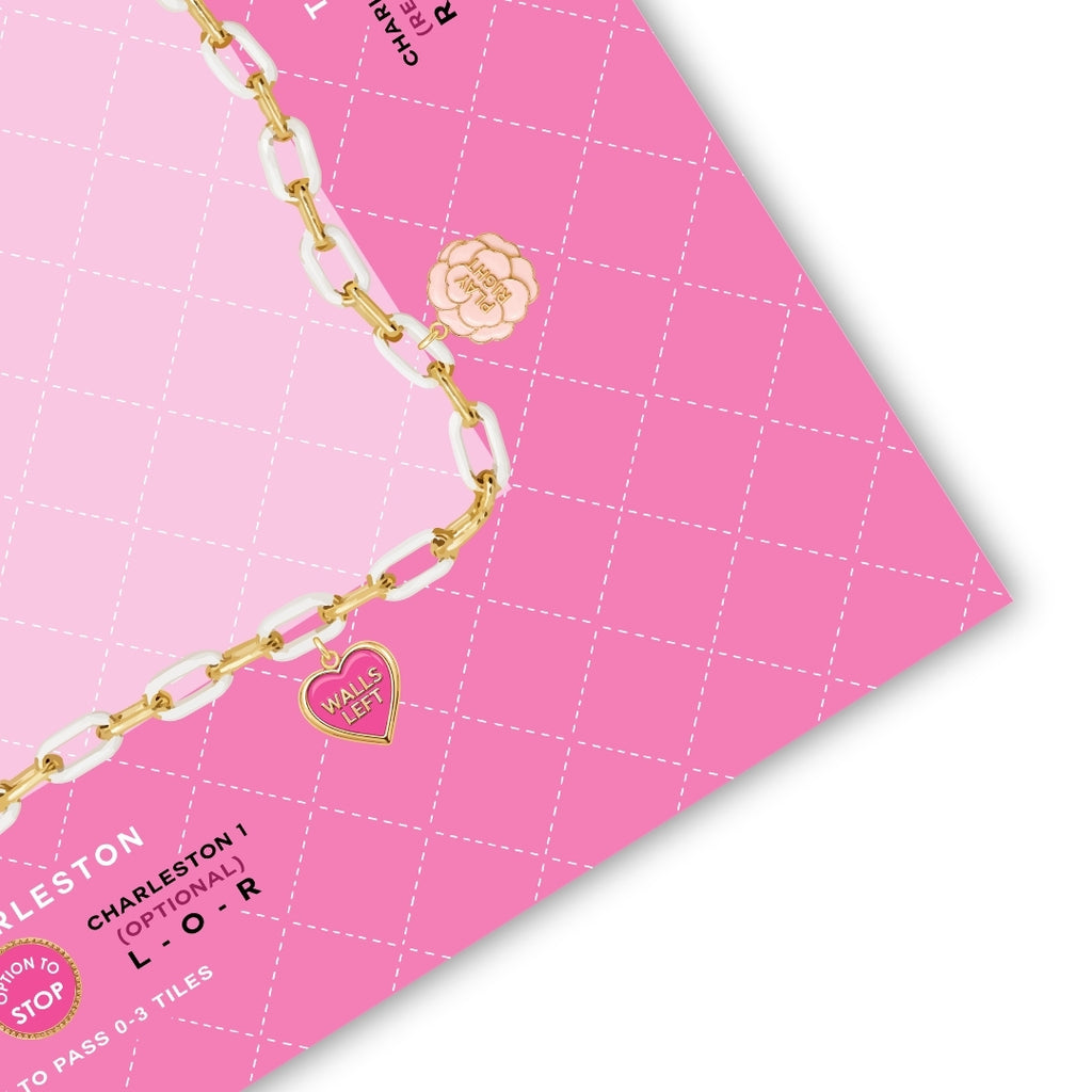 Charming Blooms Mahjong Mat