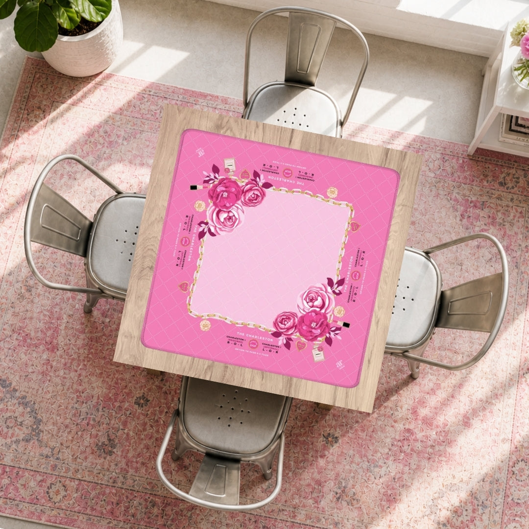 Charming Blooms Mahjong Mat