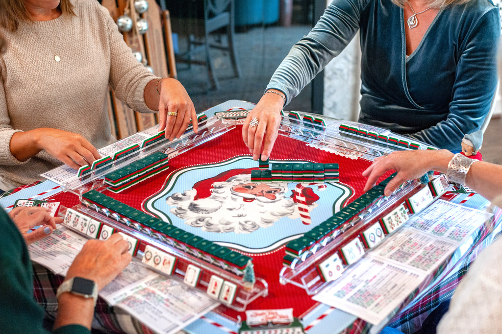 Santa's Mahjong Mail Mahjong Mat