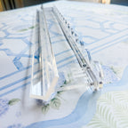 Clear Acrylic Rack Set — Scalloped Pushers