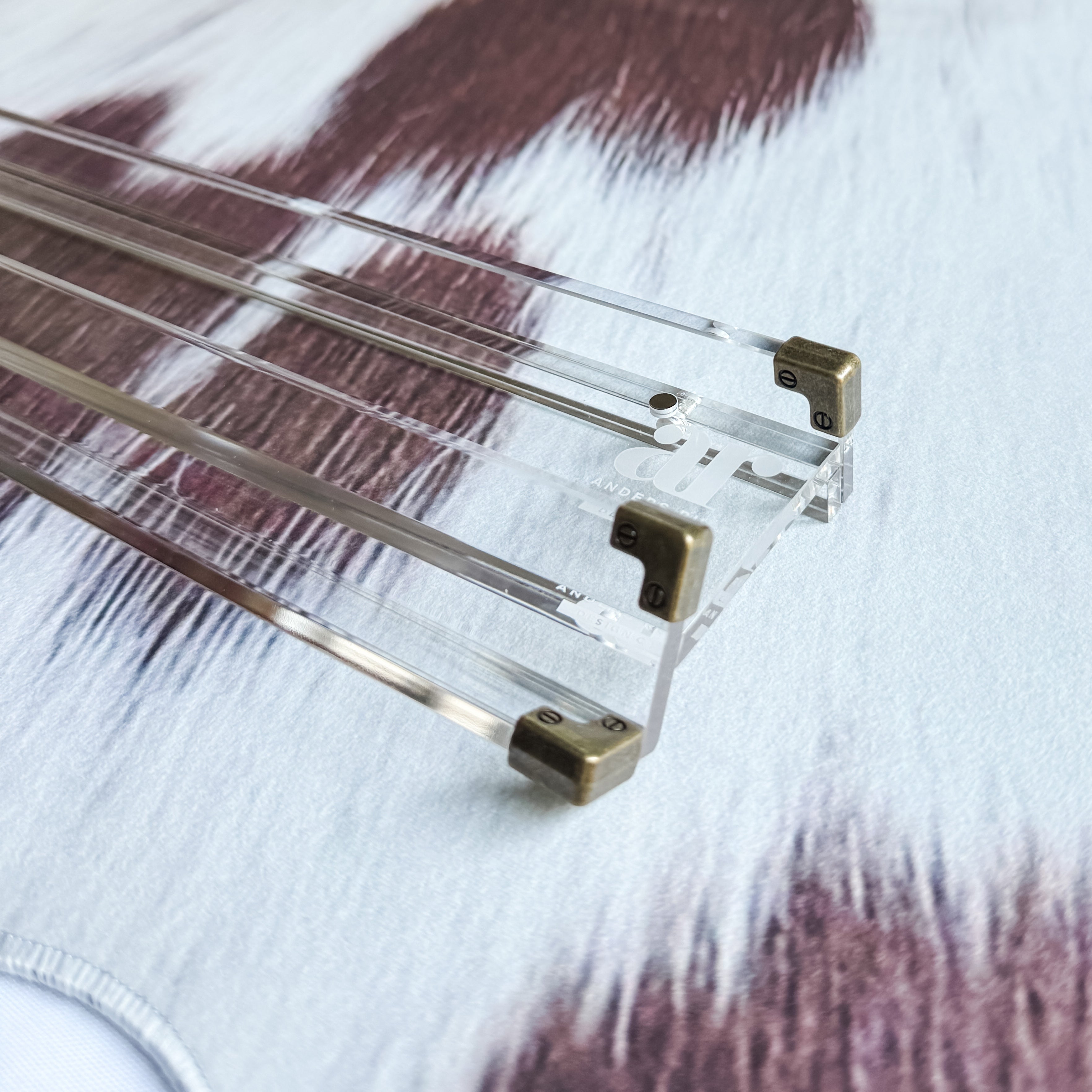 Clear Acrylic Rack Set — Straight Pushers