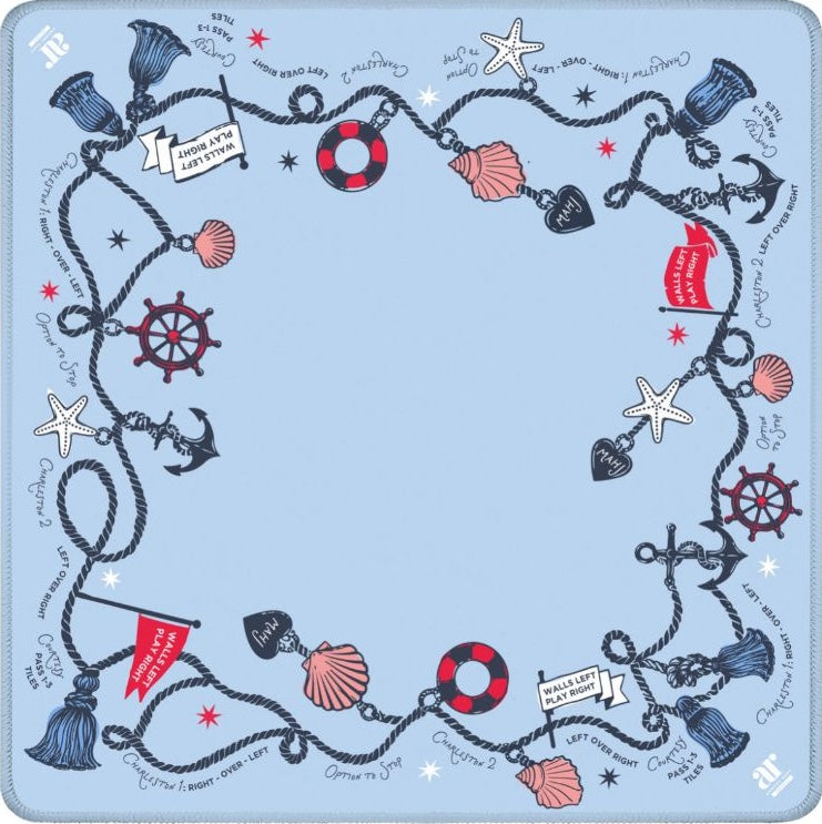 Coastal Charm Mahjong Mat