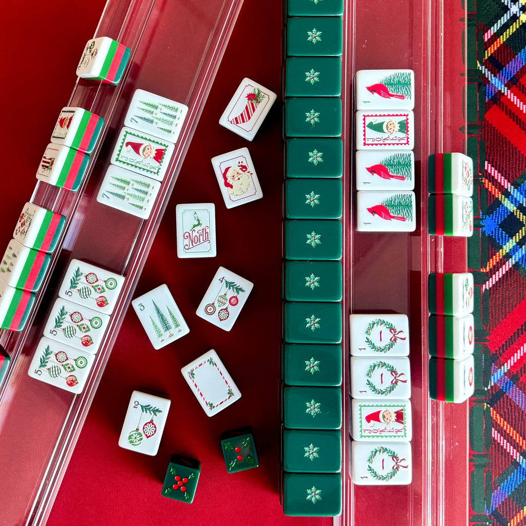 Dear Santa Mahjong Tile Set