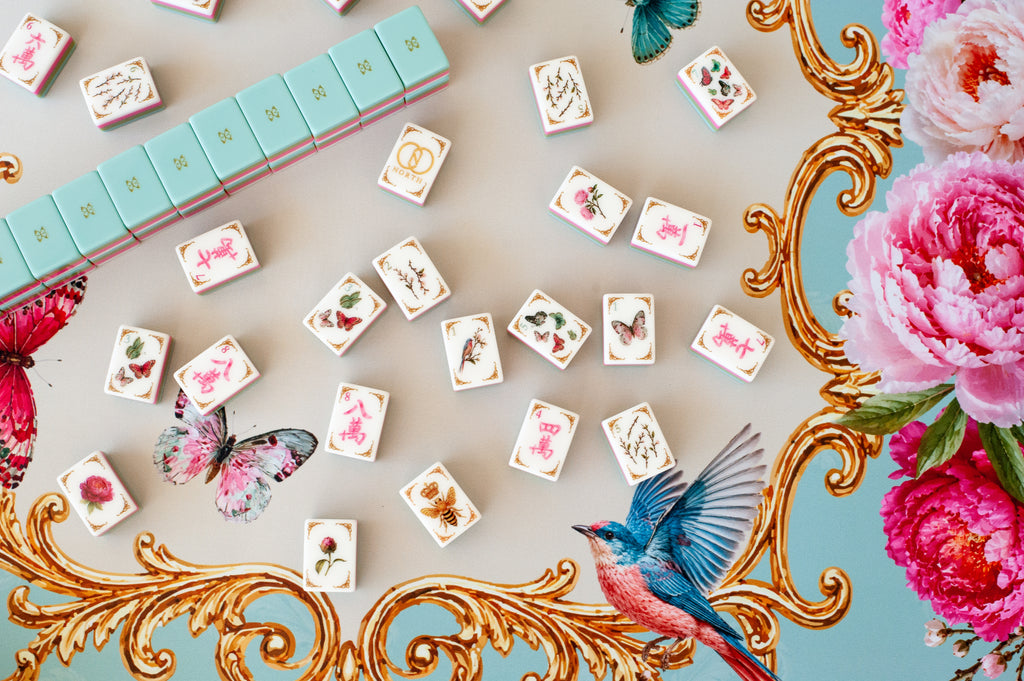 Mahj in Bloom Mahjong Tile Set