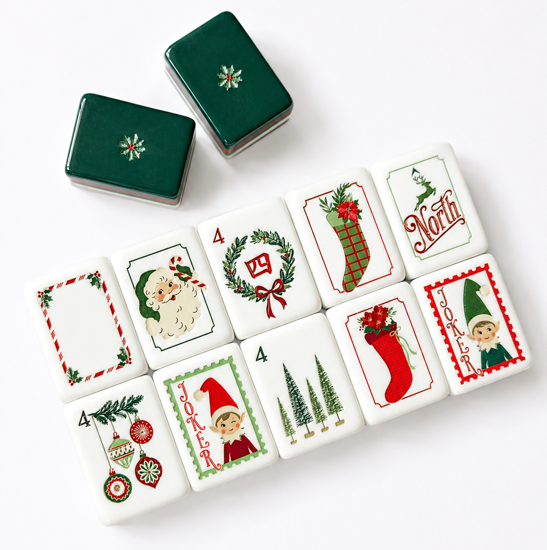 Dear Santa Mahjong Tile Set - Preorder