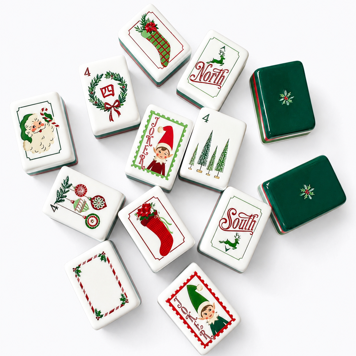Dear Santa Mahjong Tile Set - Coming Soon