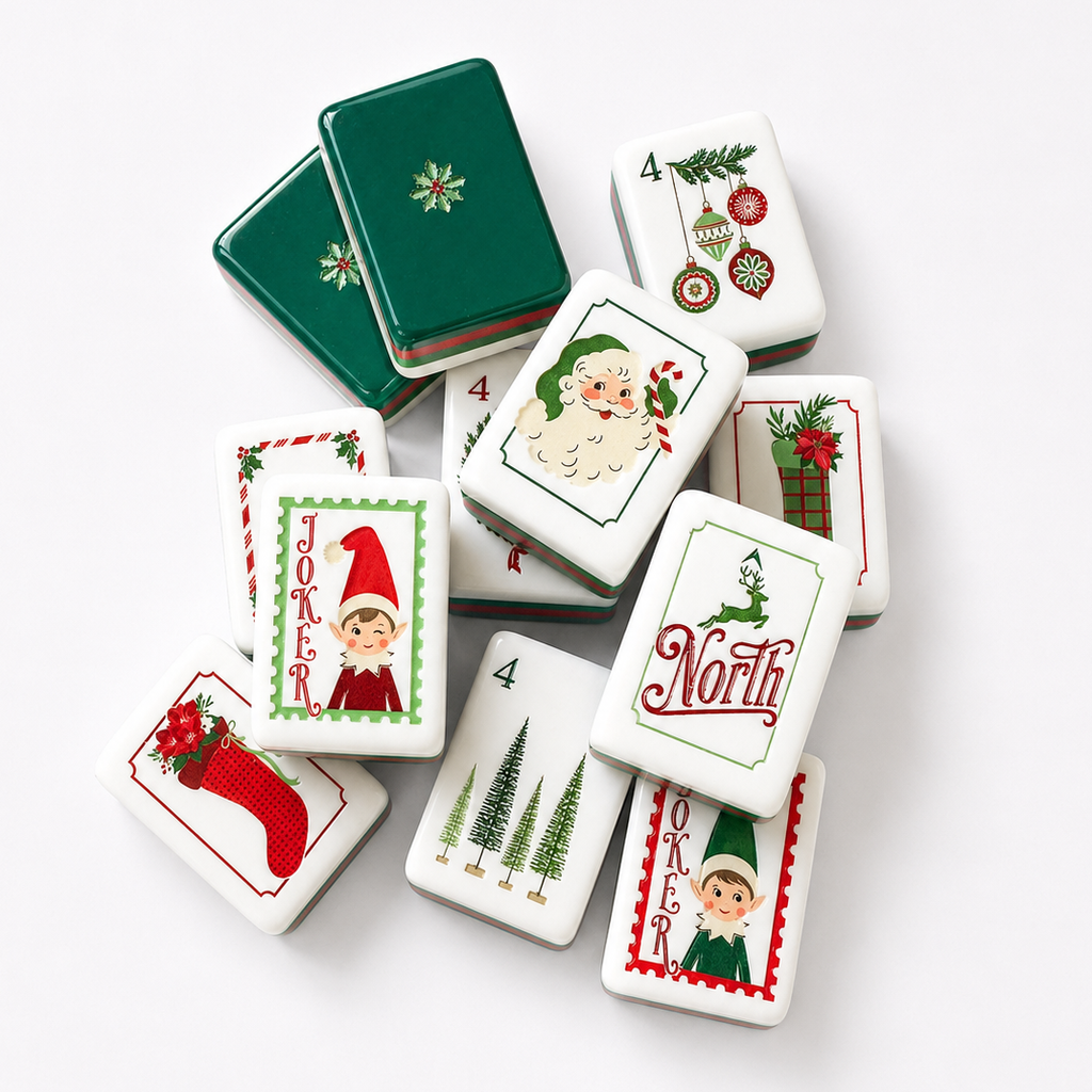 Dear Santa Mahjong Tile Set - Coming Soon