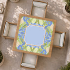 Garden Hydrangea Mahjong Mat