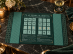 Green Light Gatsby Solo Play Mahjong Mat