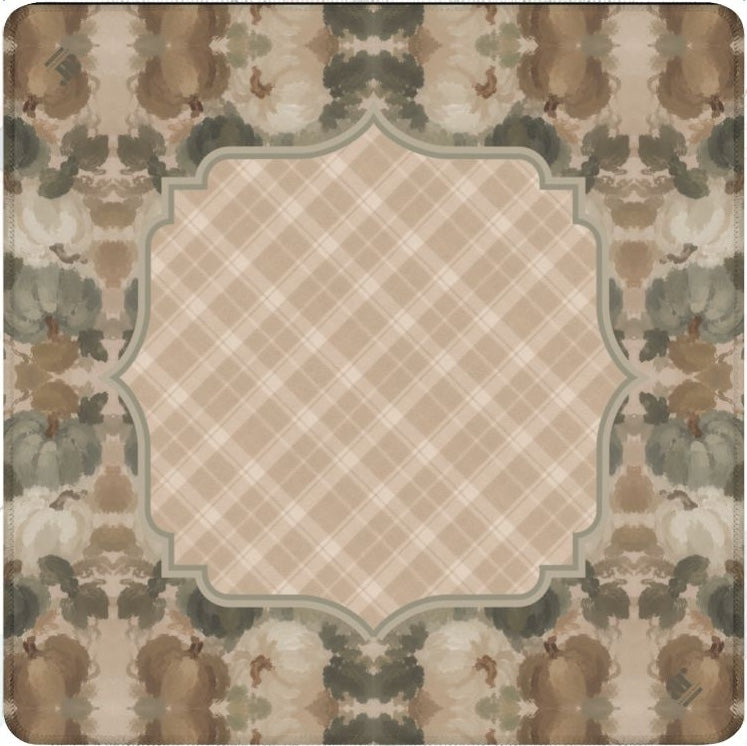 Heirloom Harvest Plaid Mahjong Mat