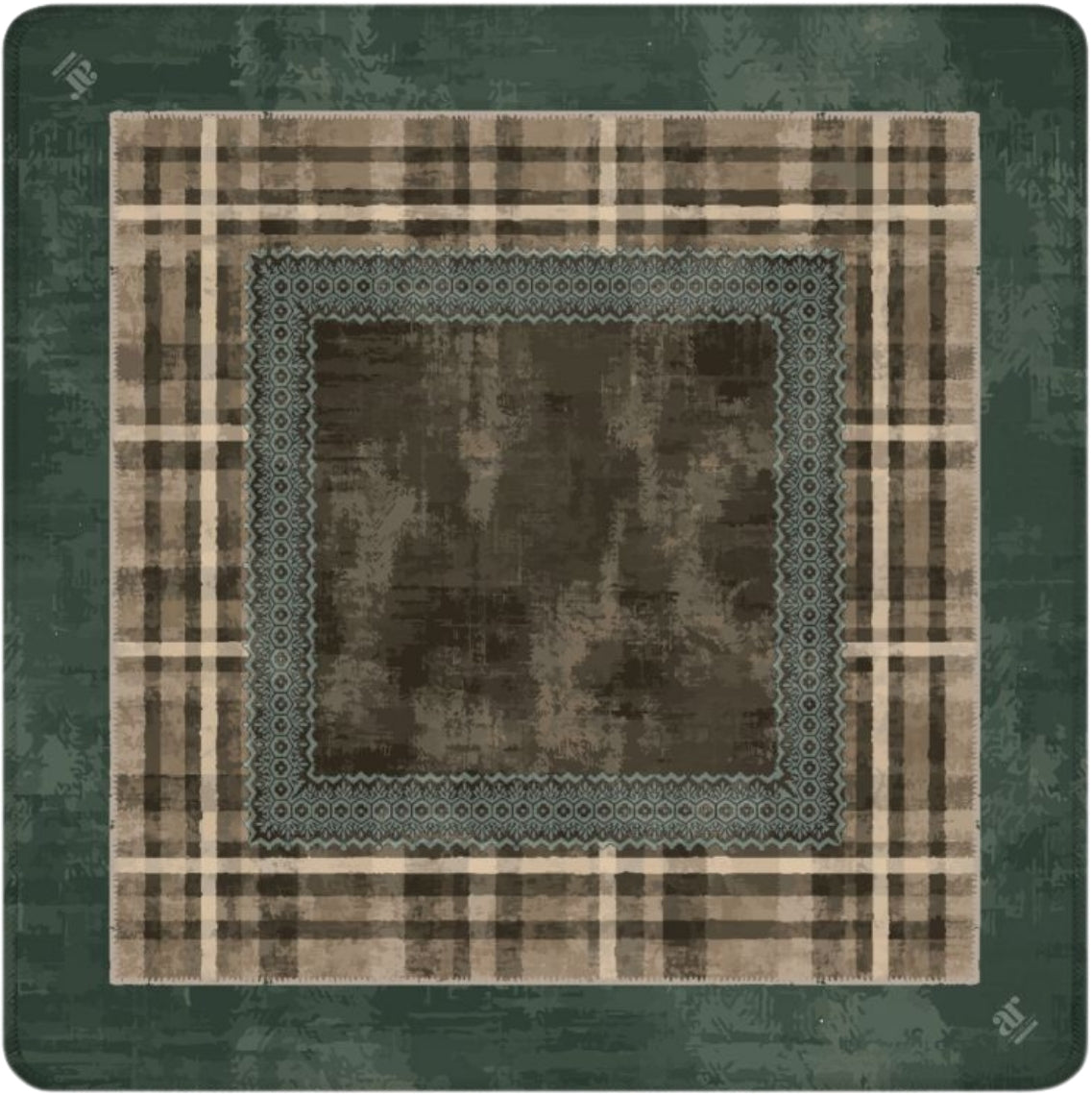 Heritage Tartan Mahjong Mat