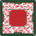 Candy Cane Lane Mahjong Mat