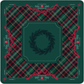 Evergreen & Tartan Mahjong Mat