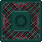 Evergreen & Tartan Mahjong Mat