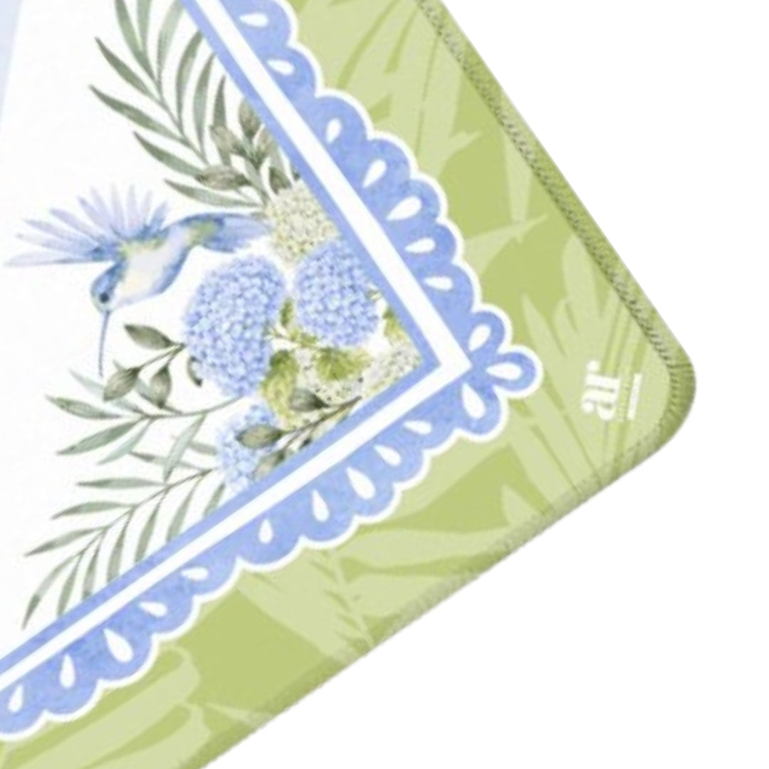 Hummingbird Hydrangea Mahjong Mat