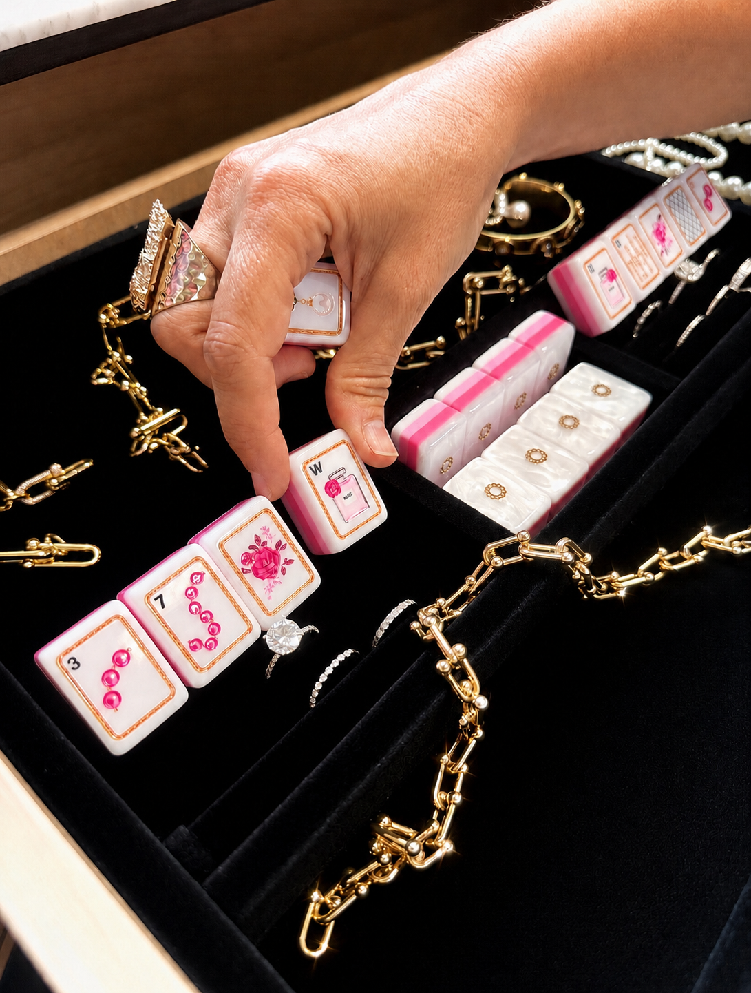 Eau De Mahj Mahjong Tile Set