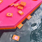 Bams & Bubbly™ Mahjong Anywhere Floating Convertible Table & Tile Set