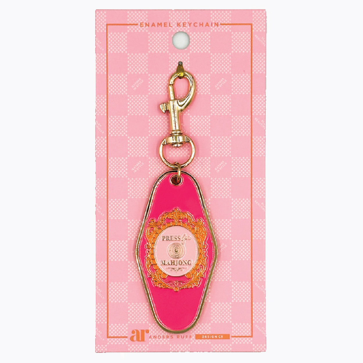 Press for Mahjong Keychain Charm