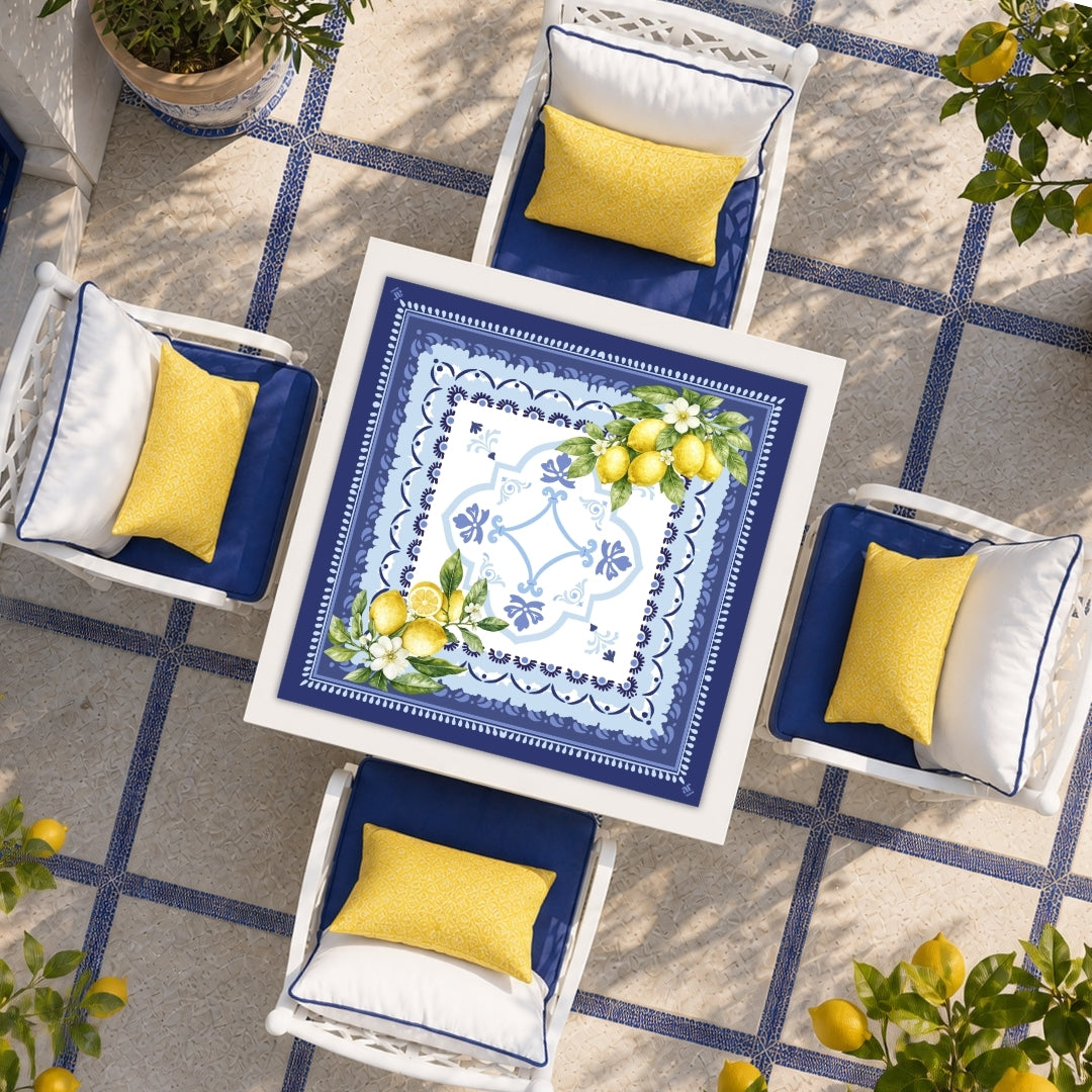 Limoncello Tile Mahjong Mat