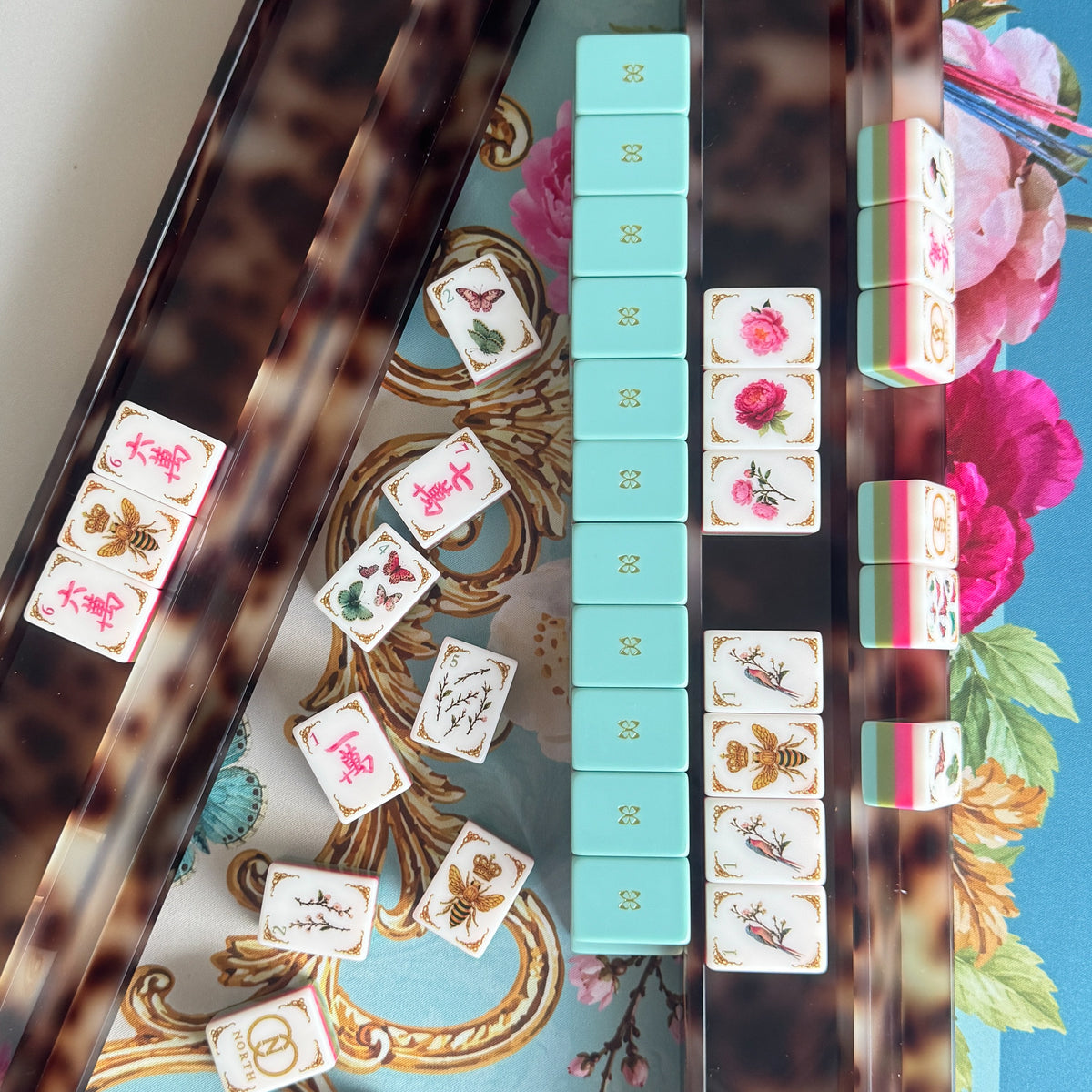 Mahj in Bloom Mahjong Tile Set