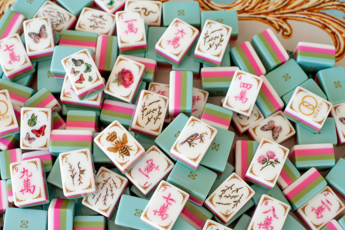 Mahj in Bloom Mahjong Tile Set