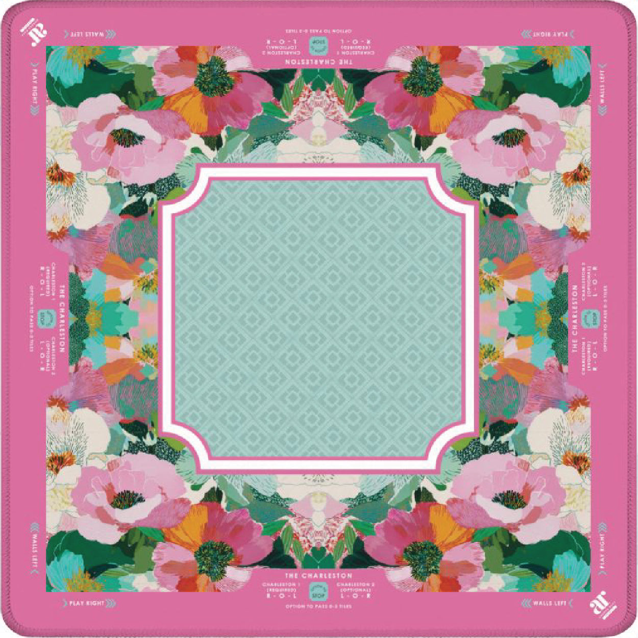 Flora Belle Mahjong Mat
