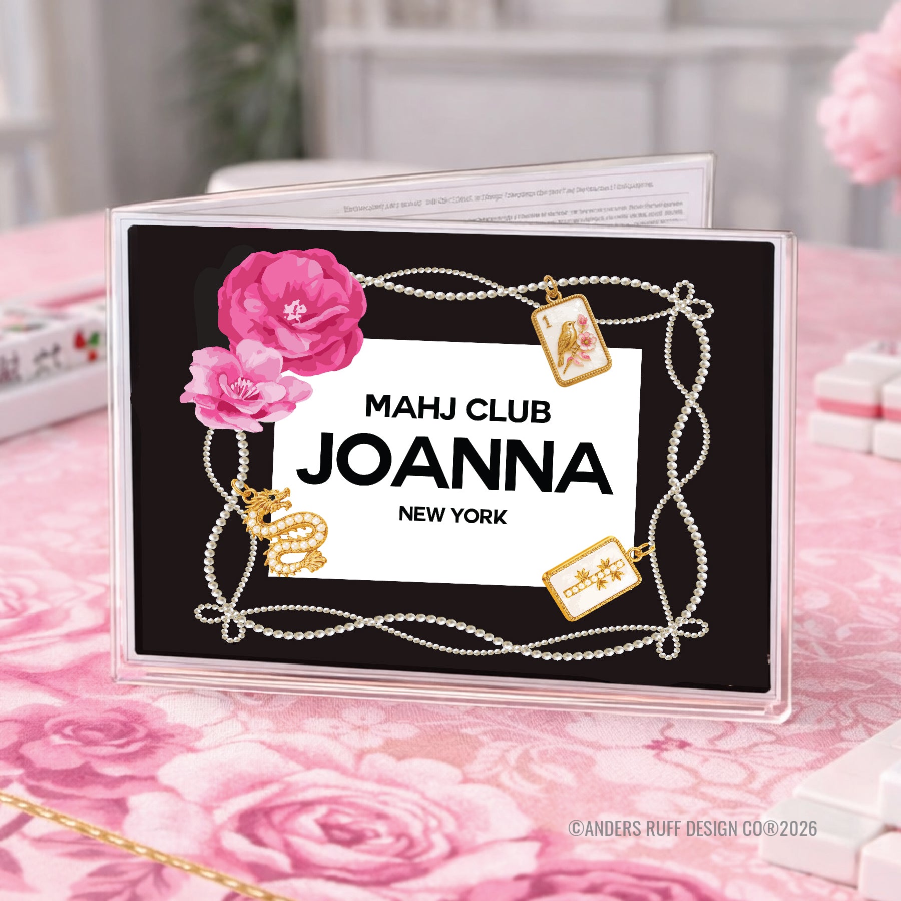 Eau De Mahj Mahjong Card Cover