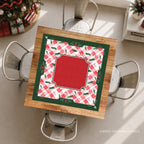 Candy Cane Lane Mahjong Mat