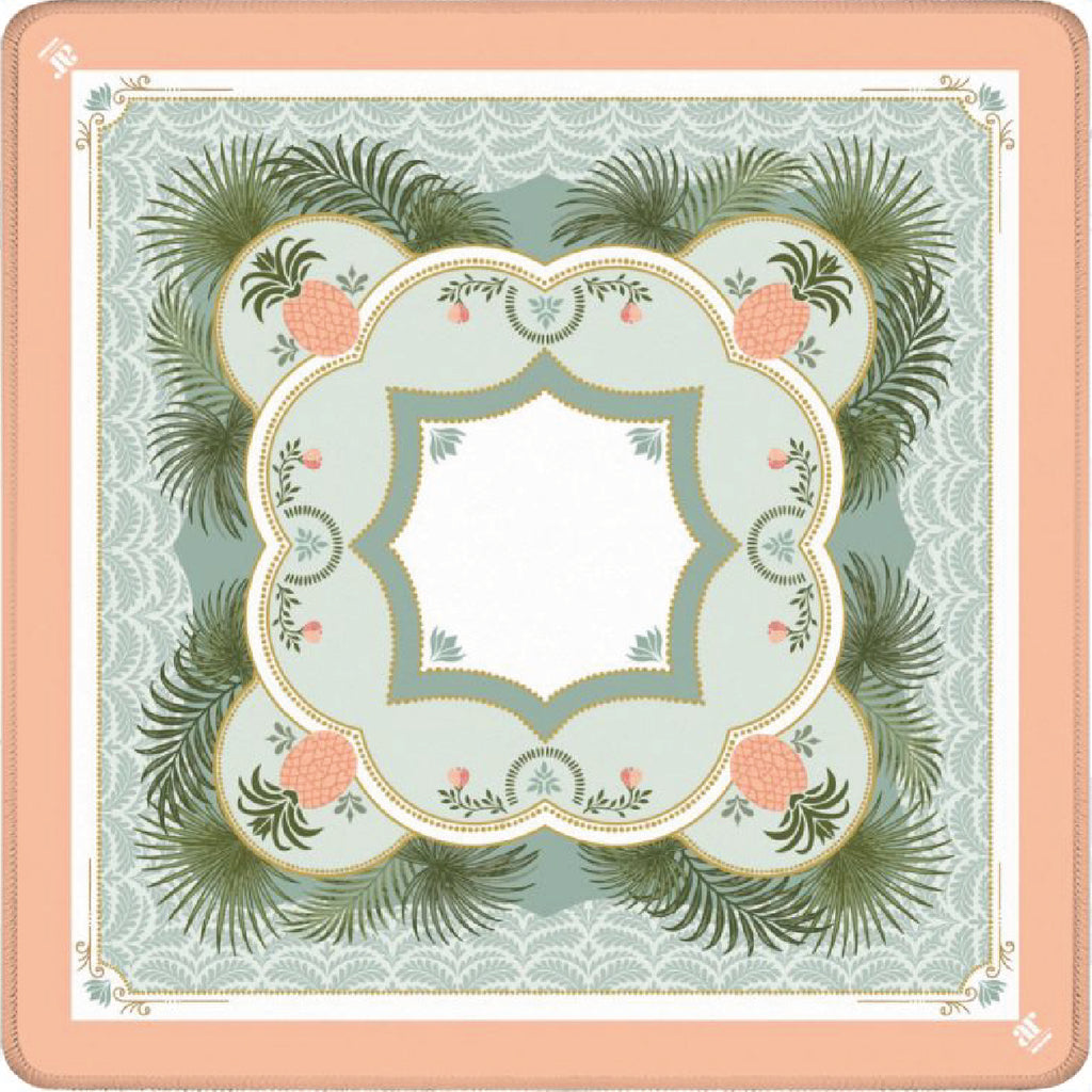 Pineapple Palms Mahjong Mat