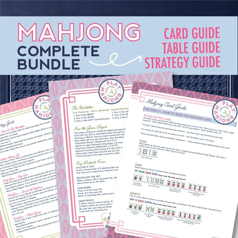 Modern American Mahjong Complete Guide Bundle