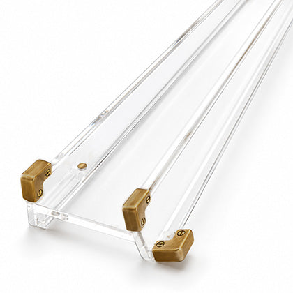 Clear Acrylic Rack Set — Straight Pushers