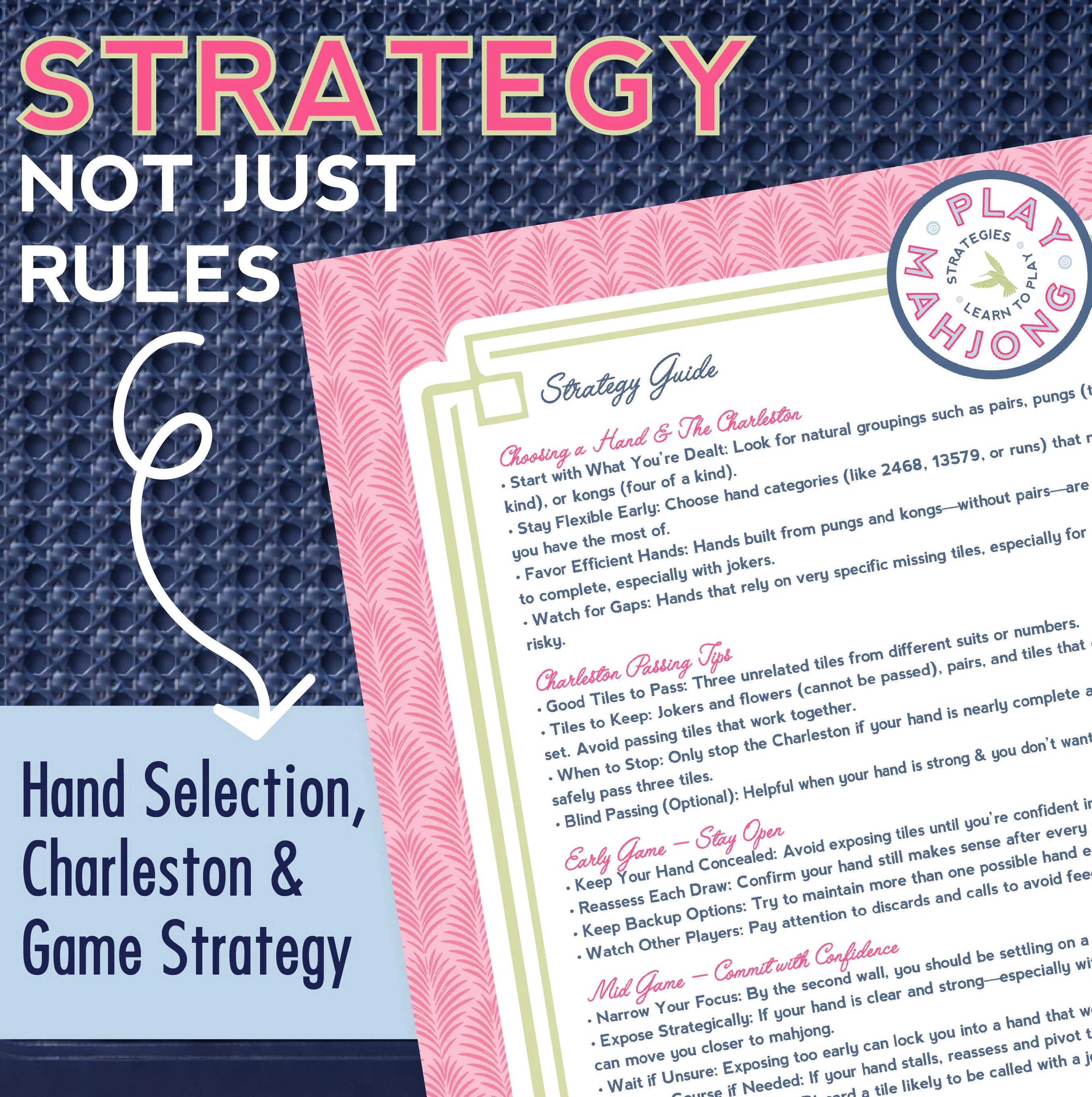 Modern American Mahjong Strategy Guide