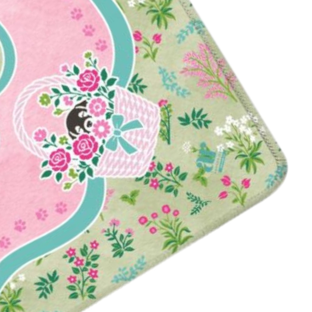 Paws in the Garden Mahjong Mat