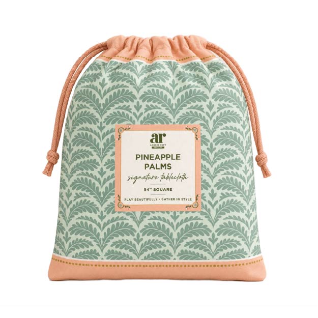 Pineapple Palms Tablecloth