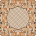 Pumpkin Plaid Mahjong Mat