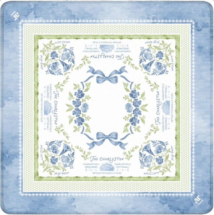 Something Blue Mahjong Mat